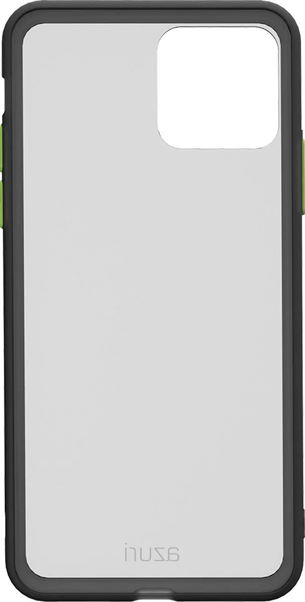 Azuri iPhone 12 Pro Max Backcover - Zwart Frost Look - AZFROSTIPH12PMX-BLK