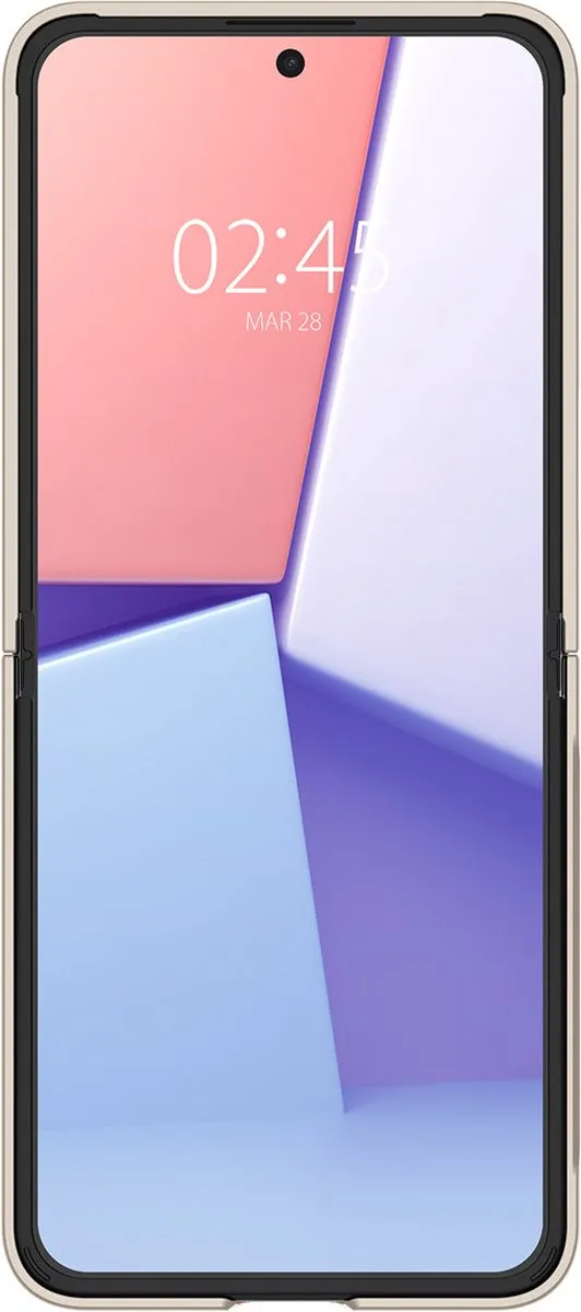 Spigen Air Skin Hoesje Galaxy Z Flip 5 ACS06231 - Geel - afbeelding 2 van 6