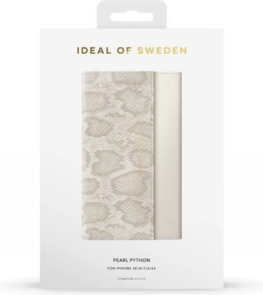 iDeal of Sweden Signature Clutch IDSCSS20-I7-200 - iPhone Hoesje - 3 Pasjes - Pearl Python - afbeelding 3 van 3