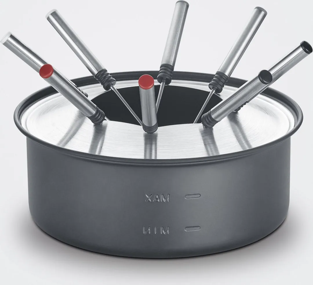 Severin RG 2347 2-in-1 Gourmetset Fonduepan - 8 Personen - 1400W - Zwart