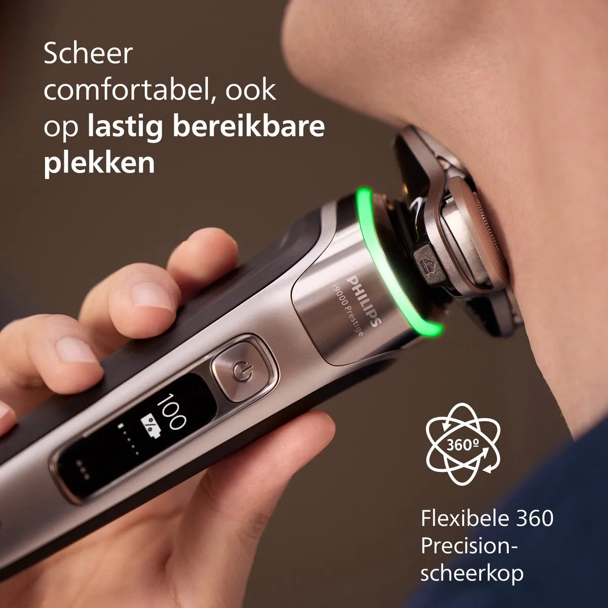 Philips Shaver i9000 XP9204/10 Elektrisch Scheerapparaat - Zilver