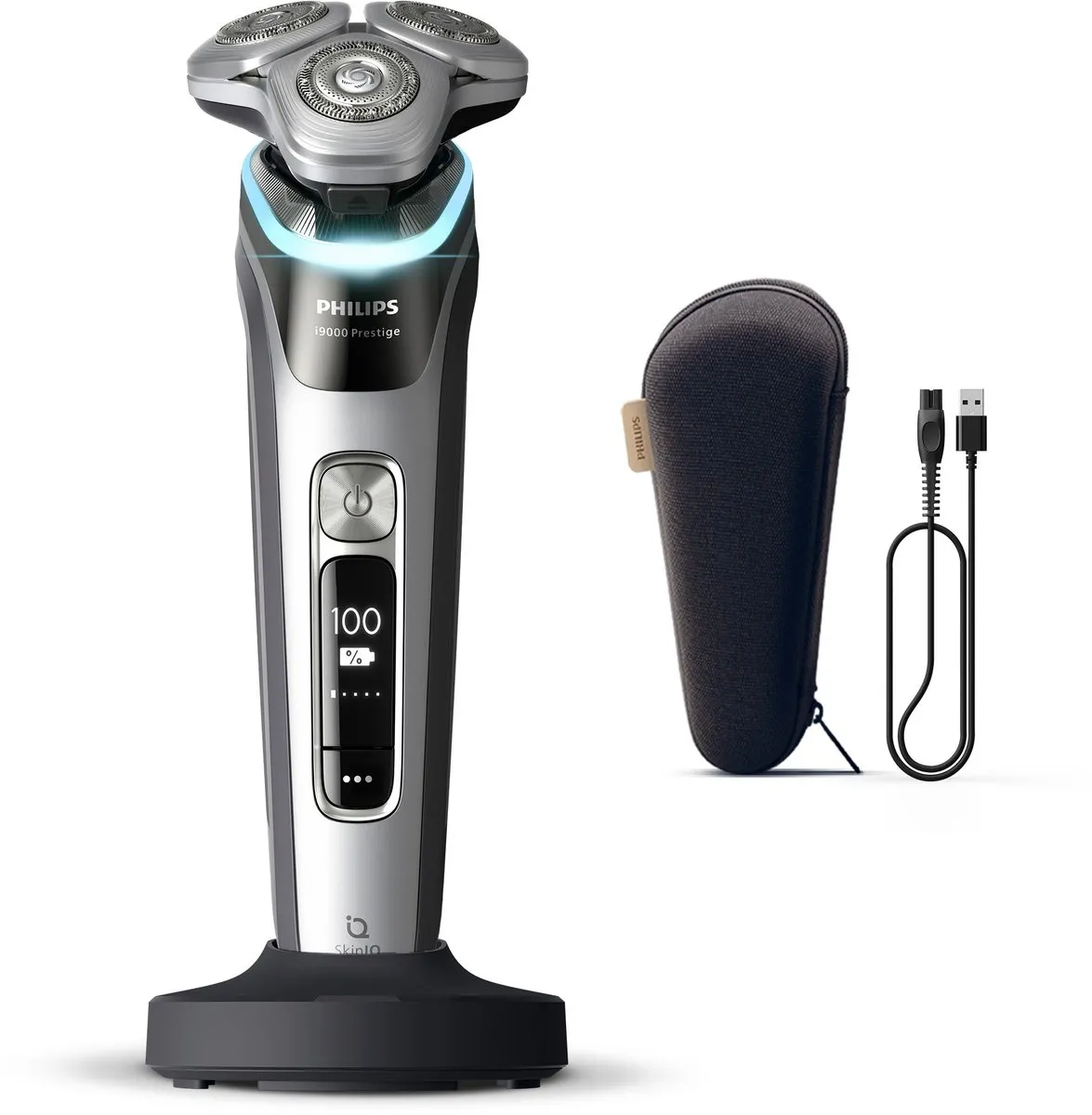Philips Shaver i9000 XP9204/10 Elektrisch Scheerapparaat - Zilver