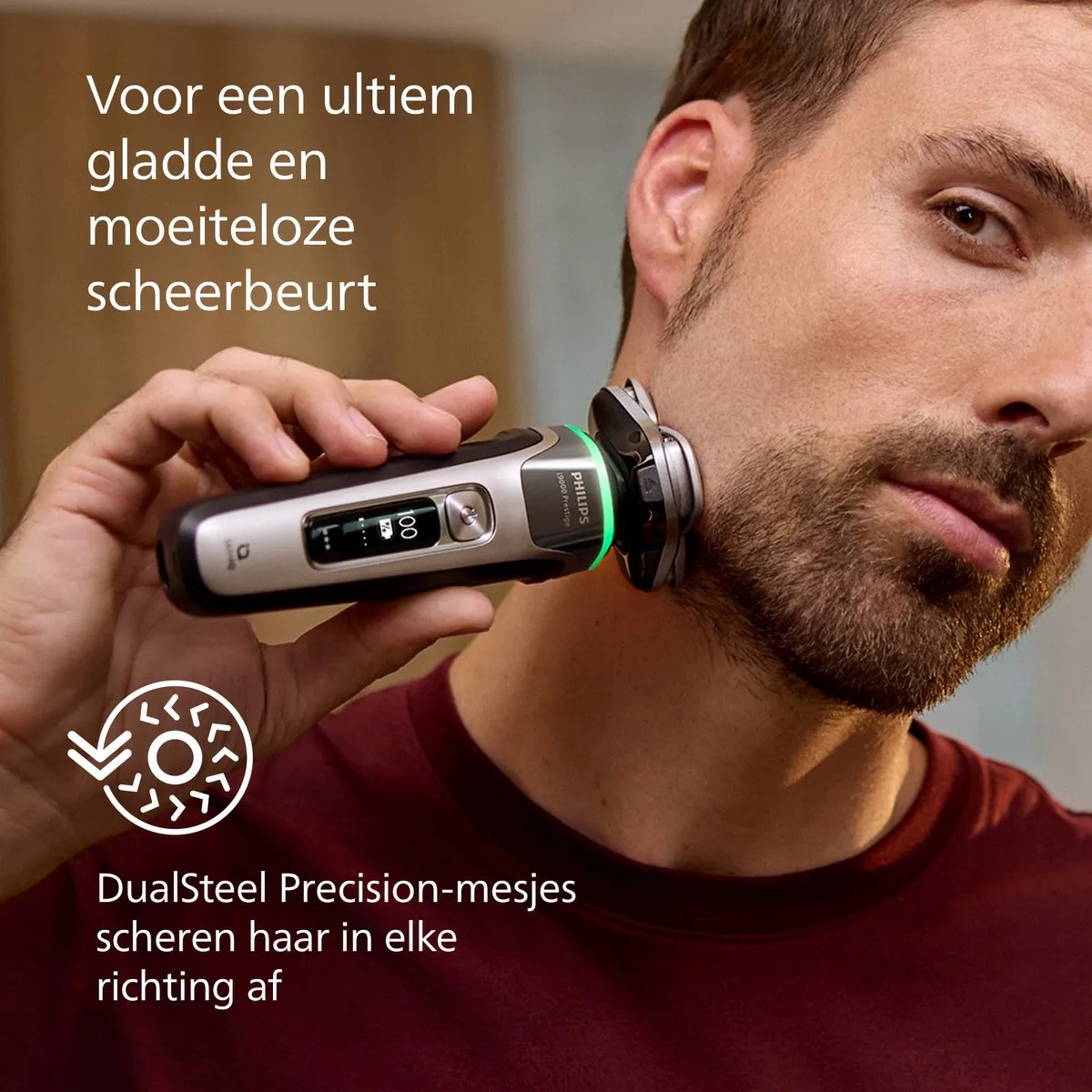 Philips Shaver i9000 XP9204/10 Elektrisch Scheerapparaat - Zilver