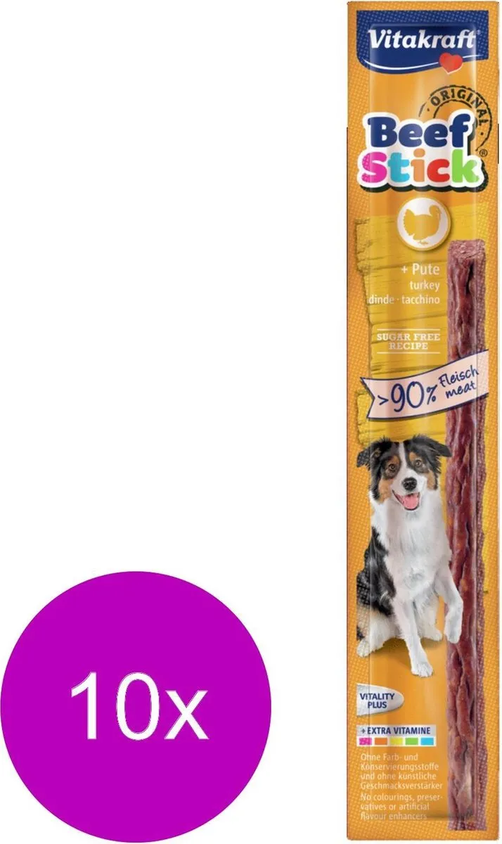 Vitakraft Beefstick Hond Kalkoen & Rund