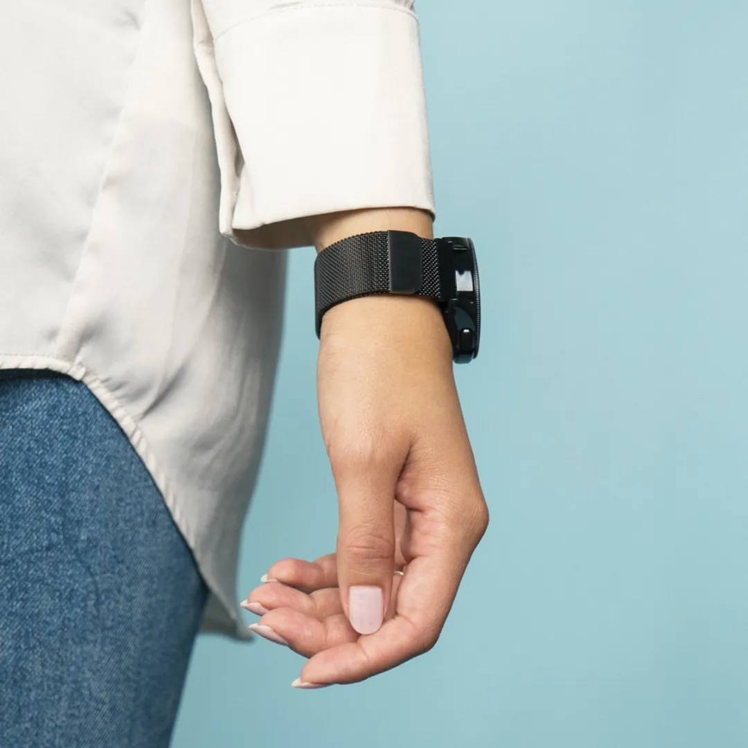 Imoshion Milanees Watchband Zwart - One Size