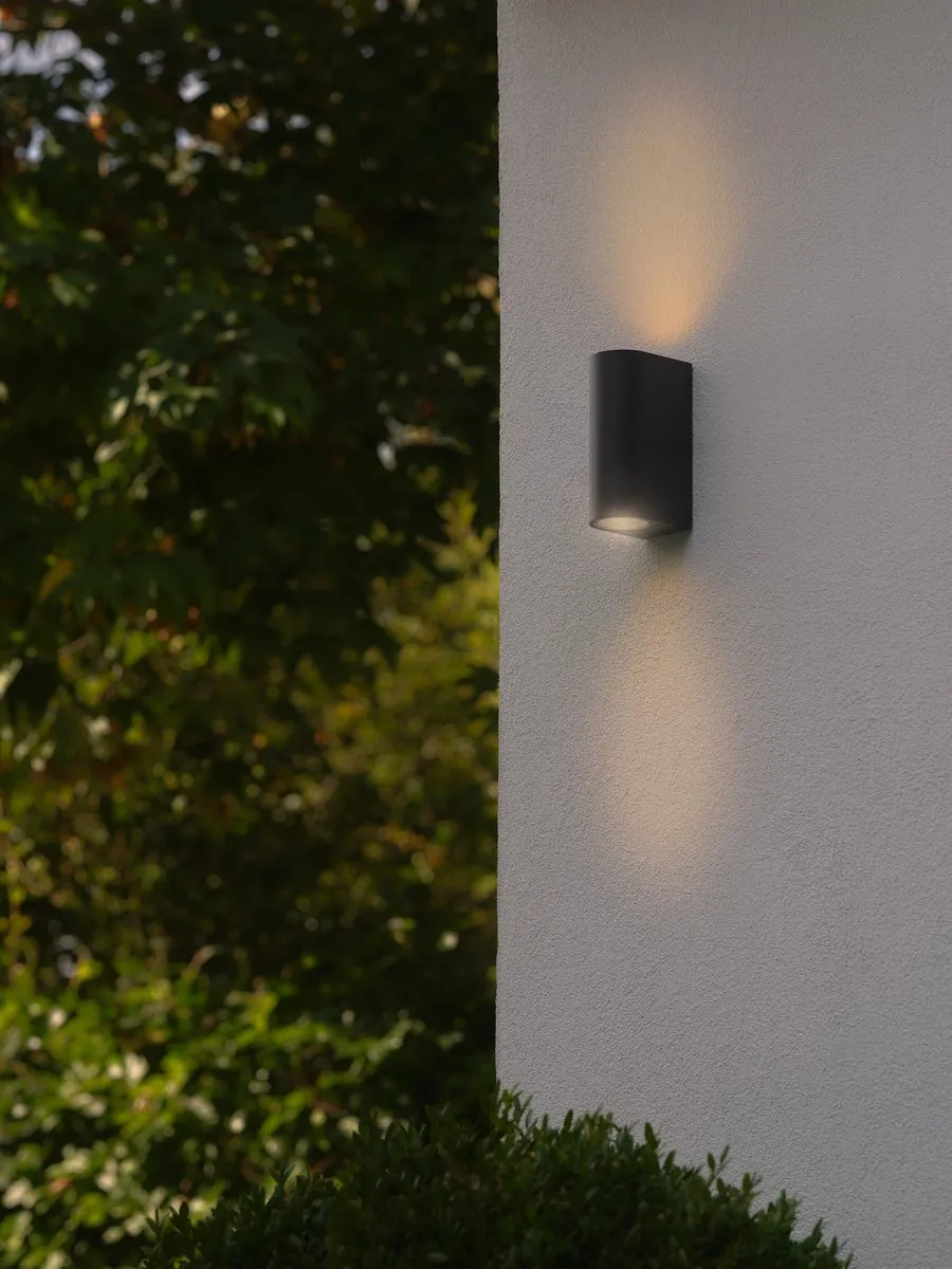 Nordlux Dion Double GU10 Buitenlamp - Zwart
