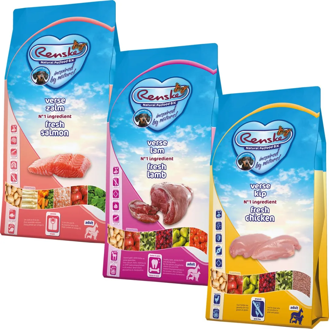 Renske Super Premium Graanvrij Hondenvoer Zalm 6,5 kg
