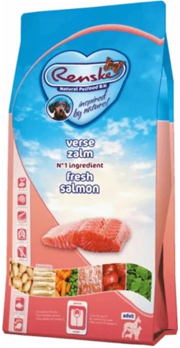 Renske Super Premium Graanvrij Hondenvoer Zalm 6,5 kg
