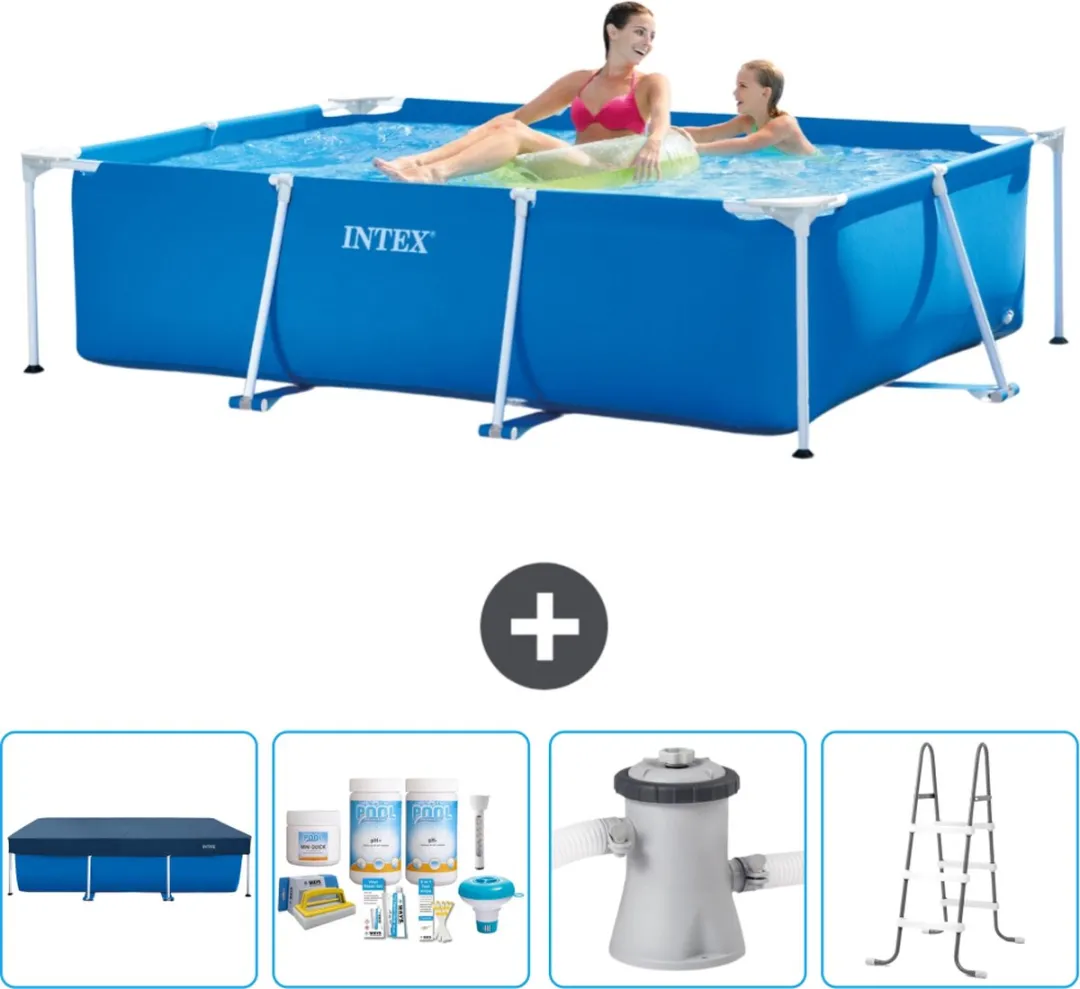 Intex Rechthoekig Frame Zwembad 220x150x60cm