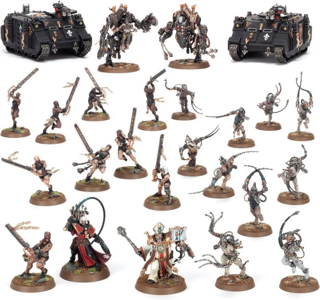 Games Workshop Warhammer 40K Adepta Sororitas Battleforce Penitent Crusader Host 52-63