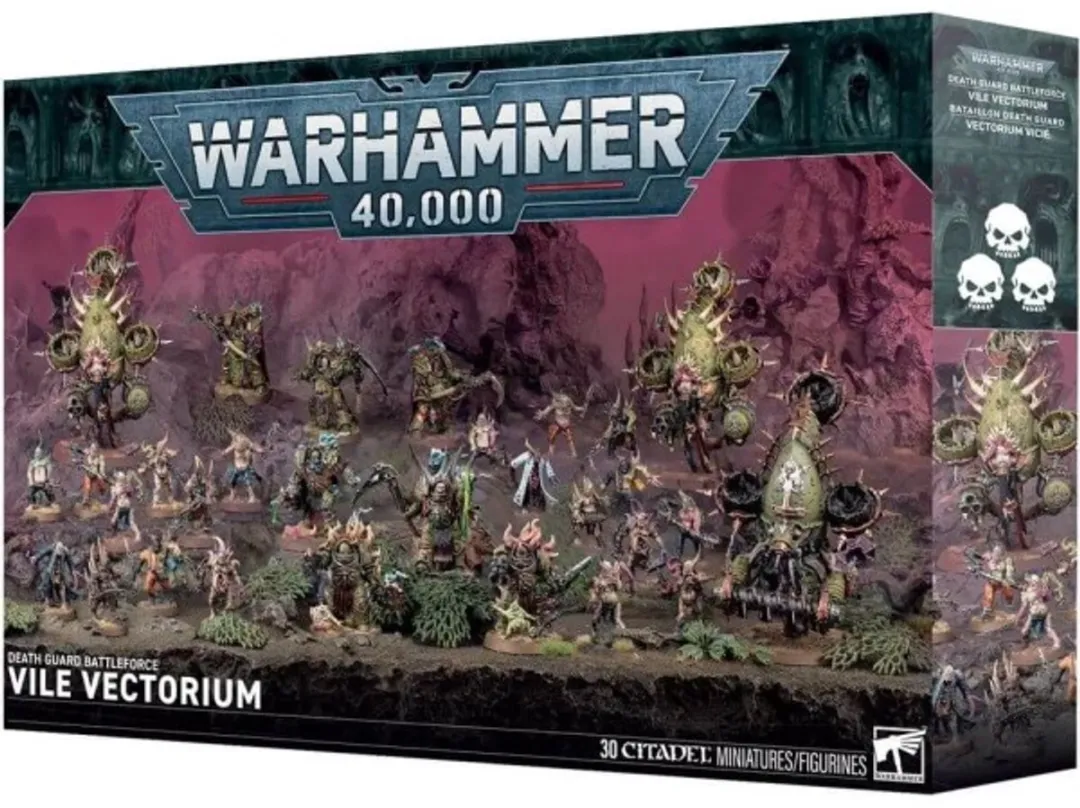 Warhammer 40k Death Guard Vile Vectorium Battleforce 42-18