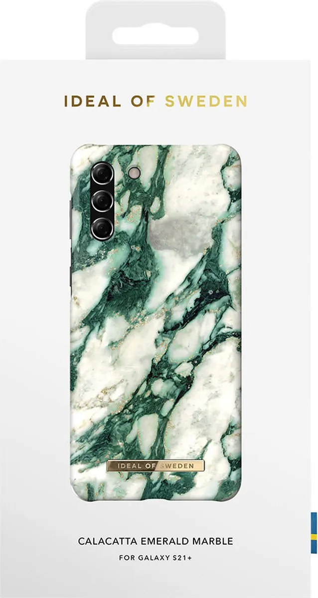 iDeal of Sweden Galaxy S21 Plus Hardcase Calacatta Emerald Marble