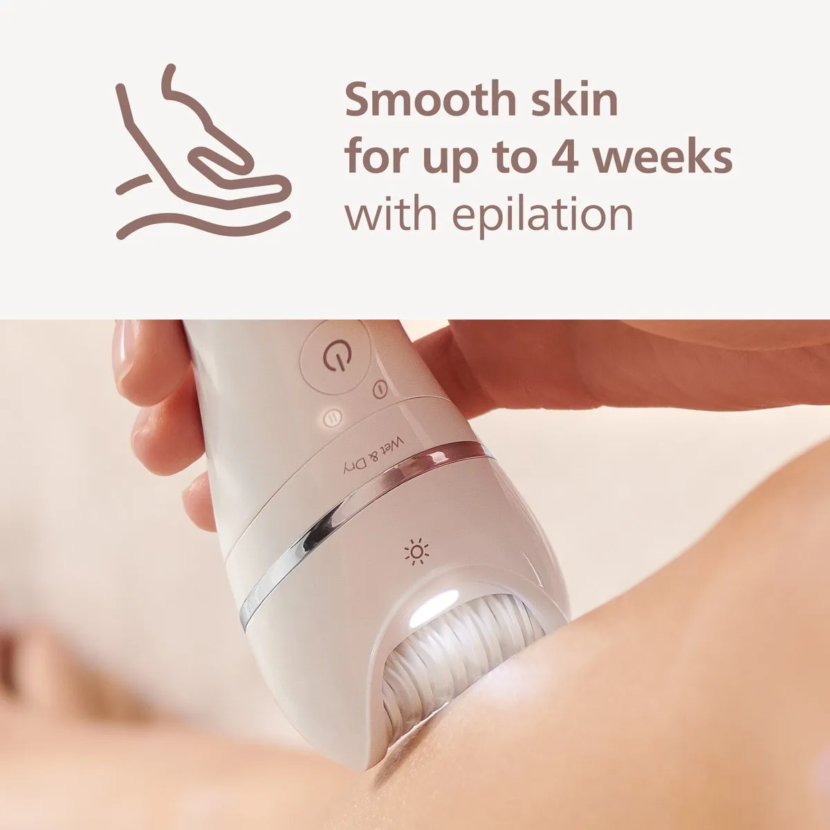 Philips Satinelle BRE770/92 Beautyset - Epilator & Pedicure - 6 Opzetstukken - Wit