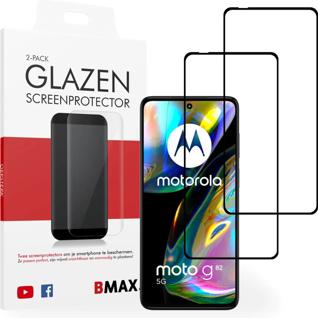BMAX Moto G82 5G Screenprotector 2 Stuks
