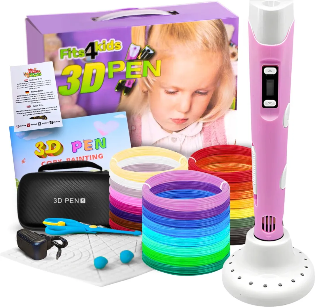 Fits4Kids 3D Pen Starterspakket XXL