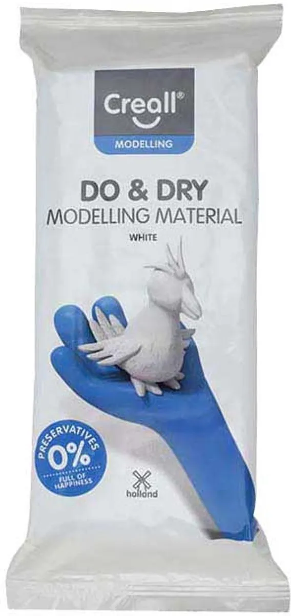 Creall Do & Dry Luchtdrogende Klei Wit 1000g
