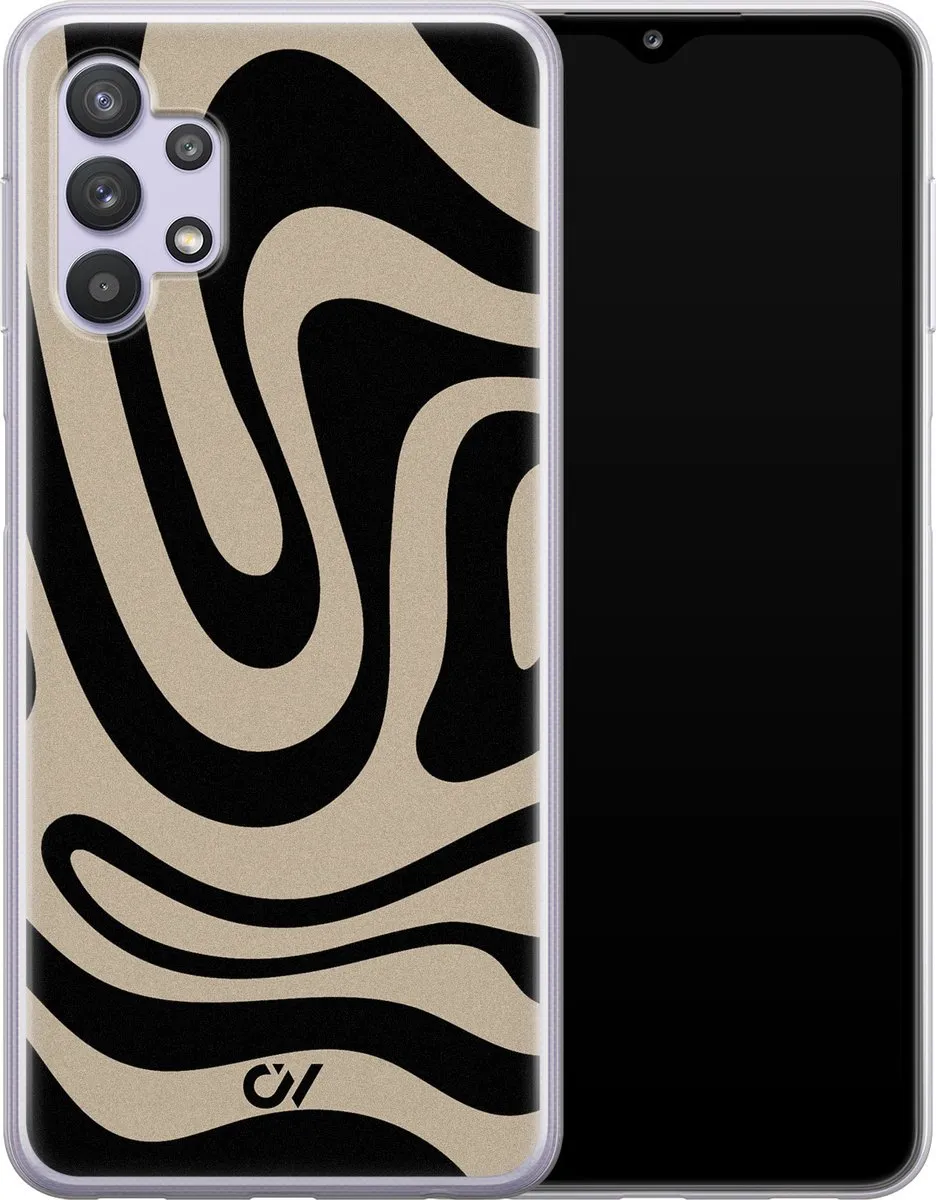 Casevibes Galaxy A32 5G Hoesje - Zwart - S/A325G/UV/010