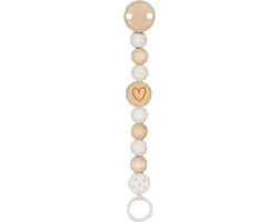 Goki Fopspeenketting Hart - Roze - afbeelding 6 van 6