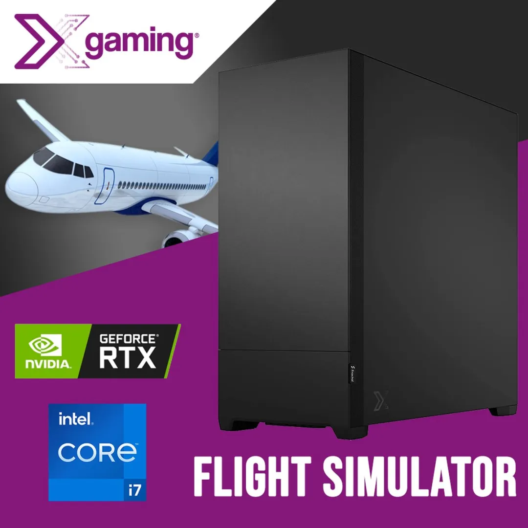 Xgaming Microsoft Flight Simulator Gaming PC - i7 12700 RTX 5060 Ti 32GB 2TB