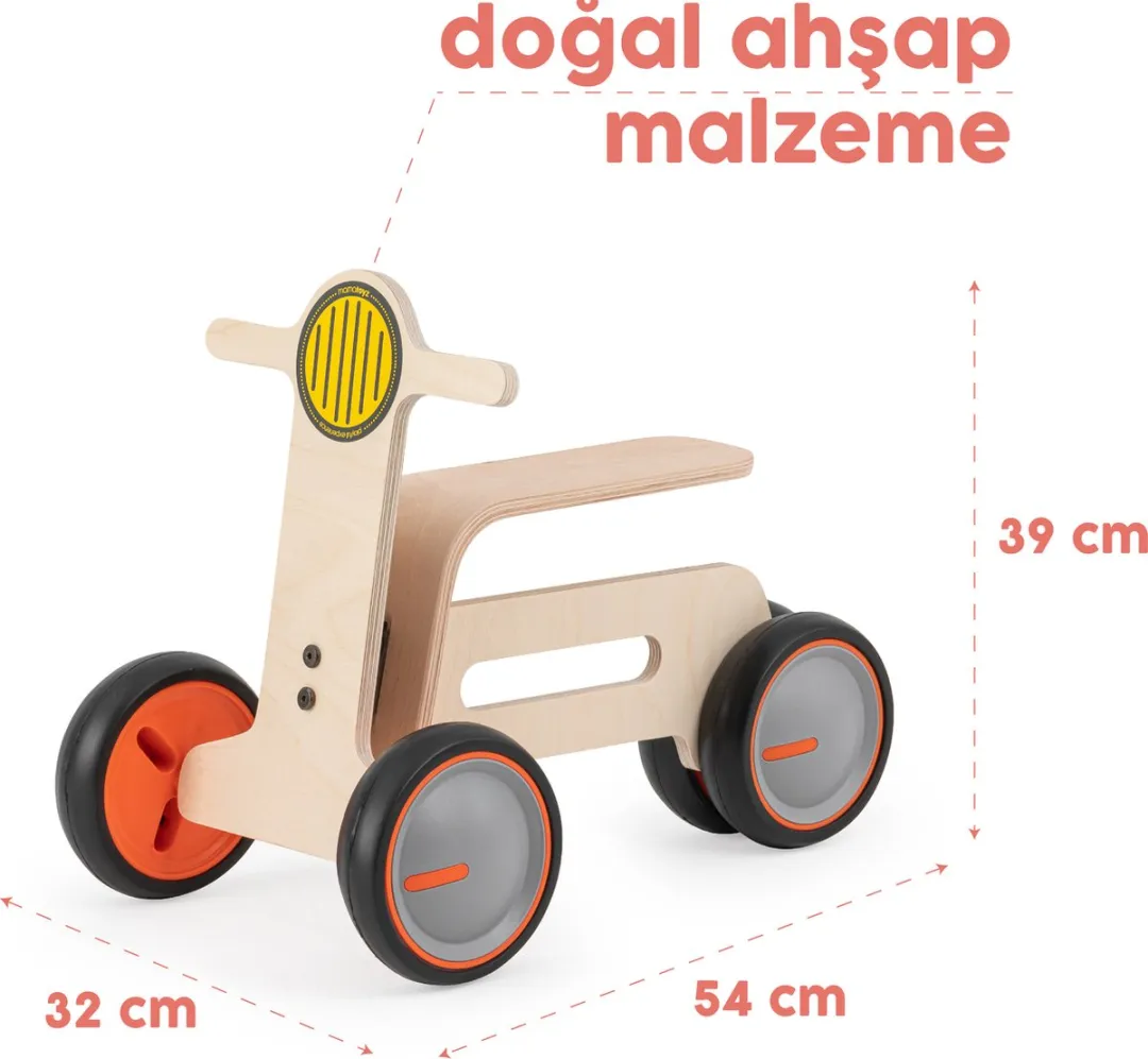 Mamatoyz Tribike Toddler Houten Driewieler 05TB - 30 kg