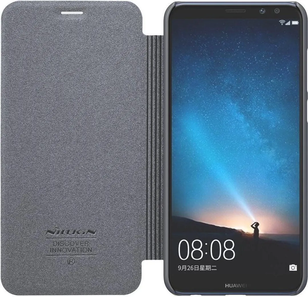 Nillkin Sparkle Series Book Case Huawei Mate 10 Lite - Zwart