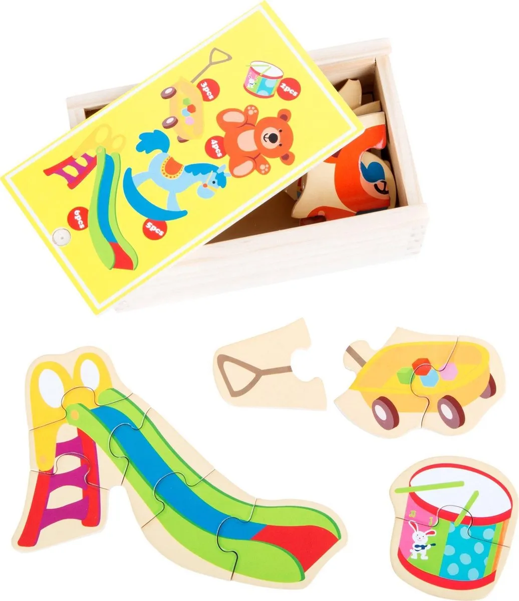 Small Foot My Favorite Toy Puzzle Box