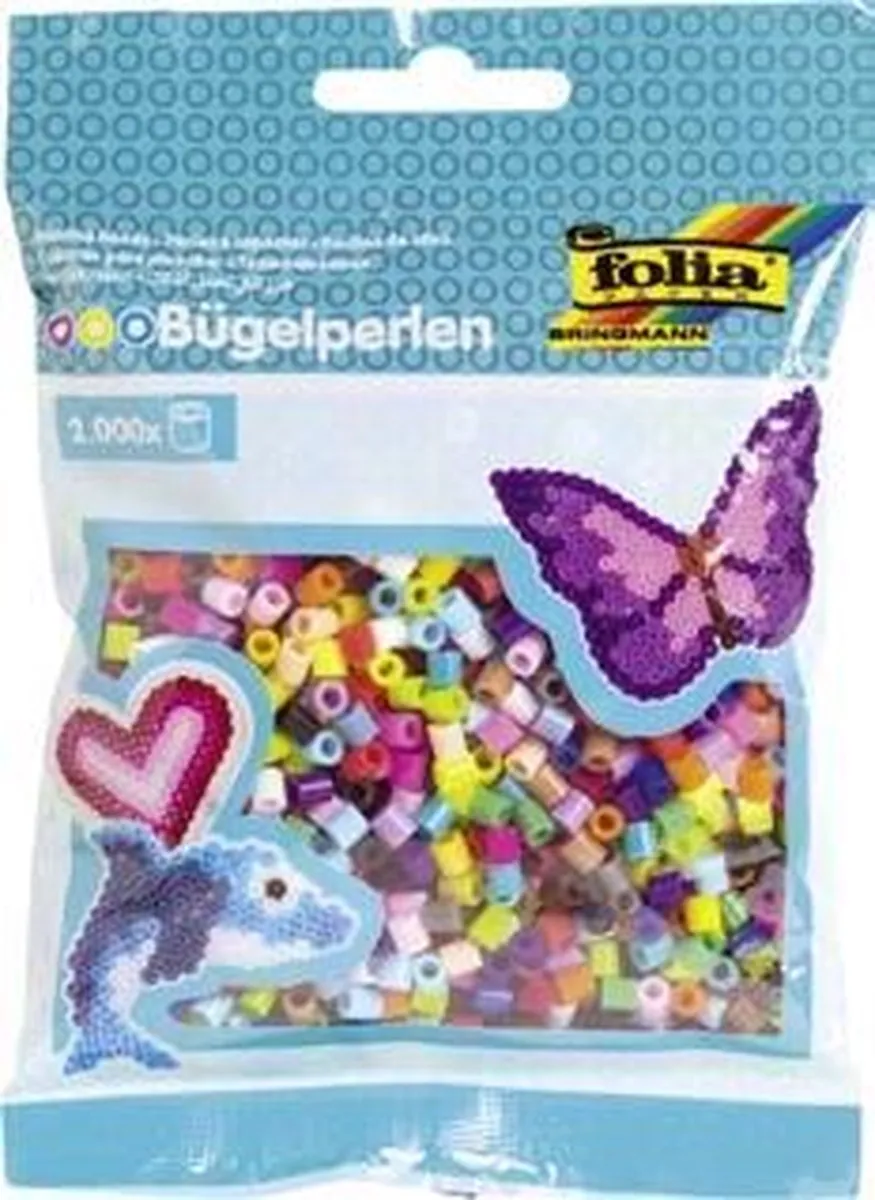 Folia Kralenmix Meerkleurig - 2000 Stuks
