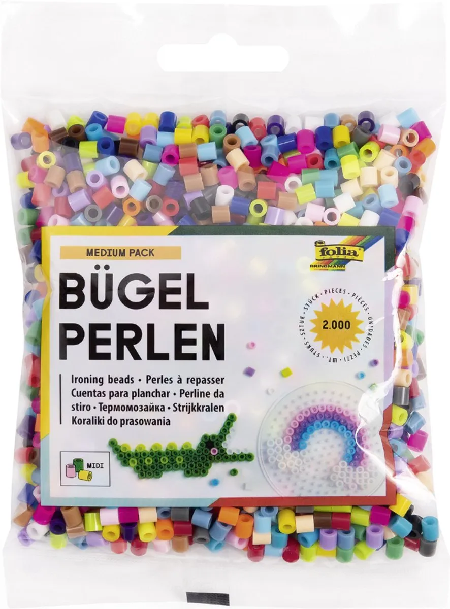 Folia Kralenmix Meerkleurig