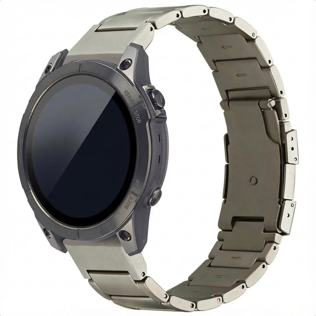 Accezz Titanium Mat Bandje 22mm