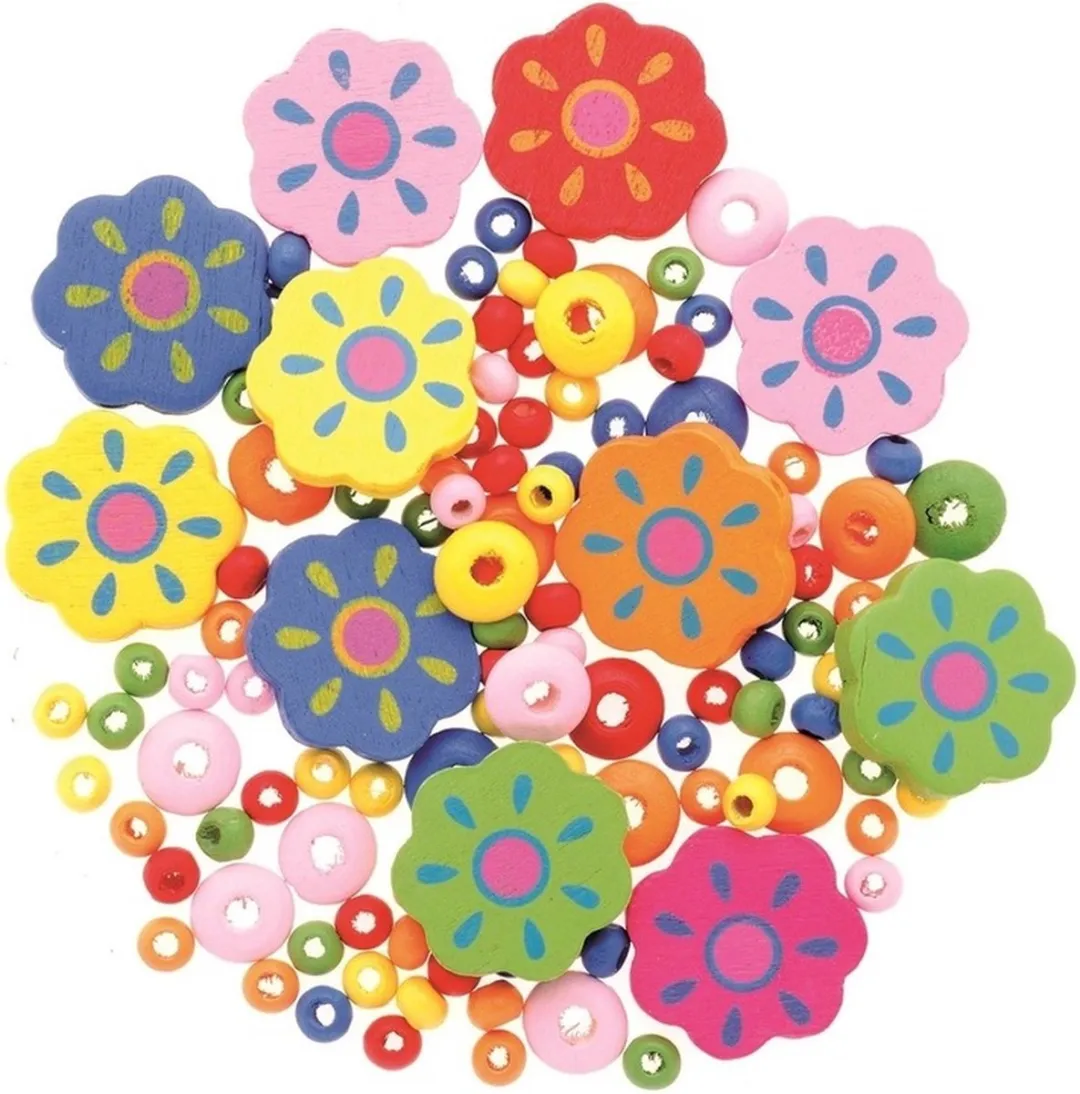 Glorex Hobby Figuurkralen Bloemen Mix
