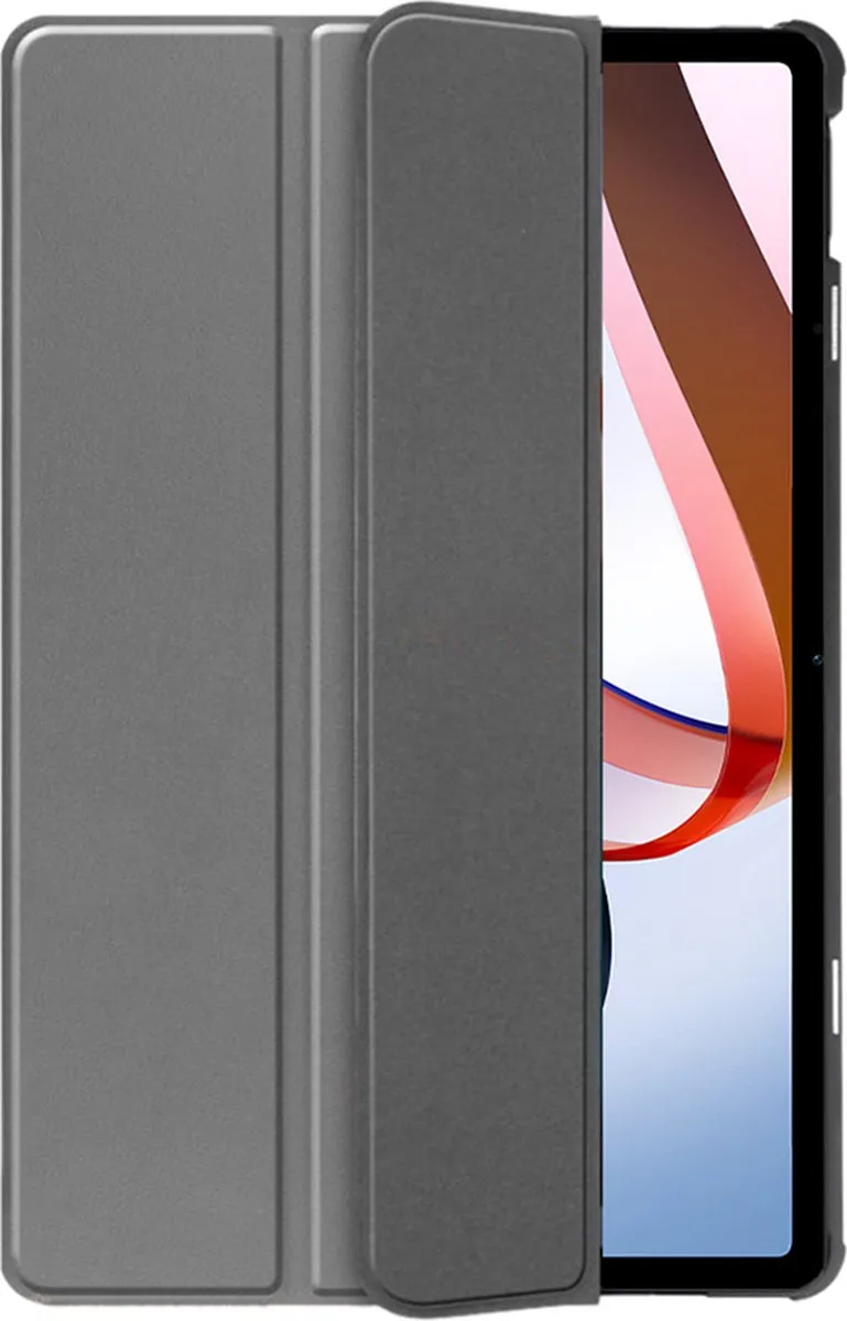 Just in Case Cazy Tablet Hoes Xiaomi Redmi Pad 10.6 - TriFold Bookcase - Grijs