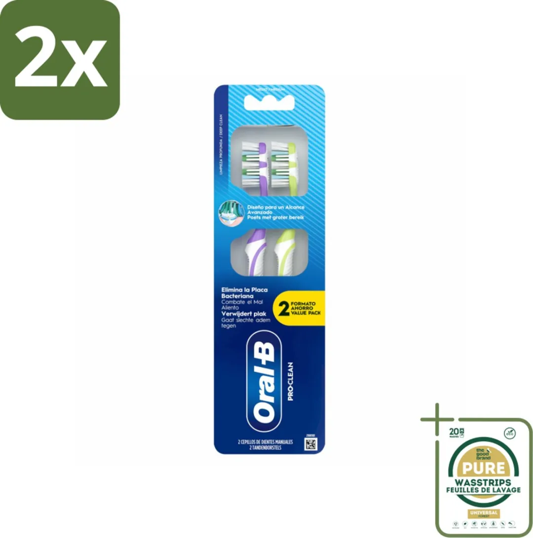 Oral-B Pro-Clean Manuele Tandenborstel