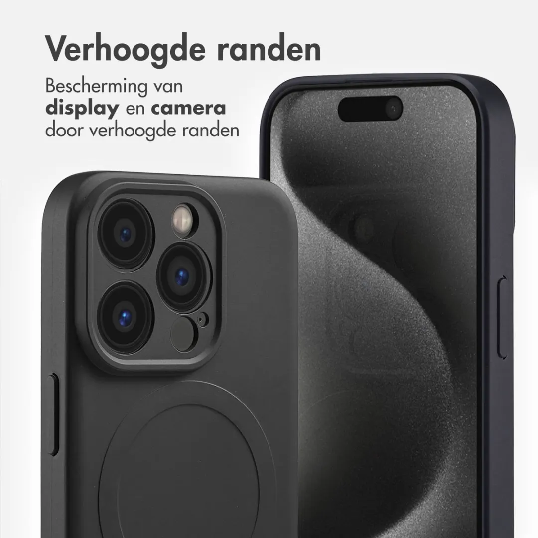 Imoshion Hoesje iPhone 15 Pro MagSafe - Zwart