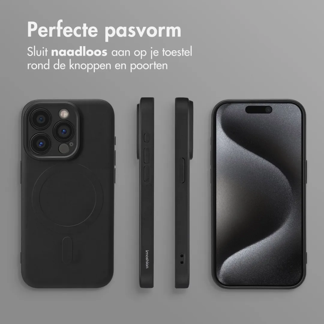 Imoshion Hoesje iPhone 15 Pro MagSafe - Zwart - afbeelding 6 van 6