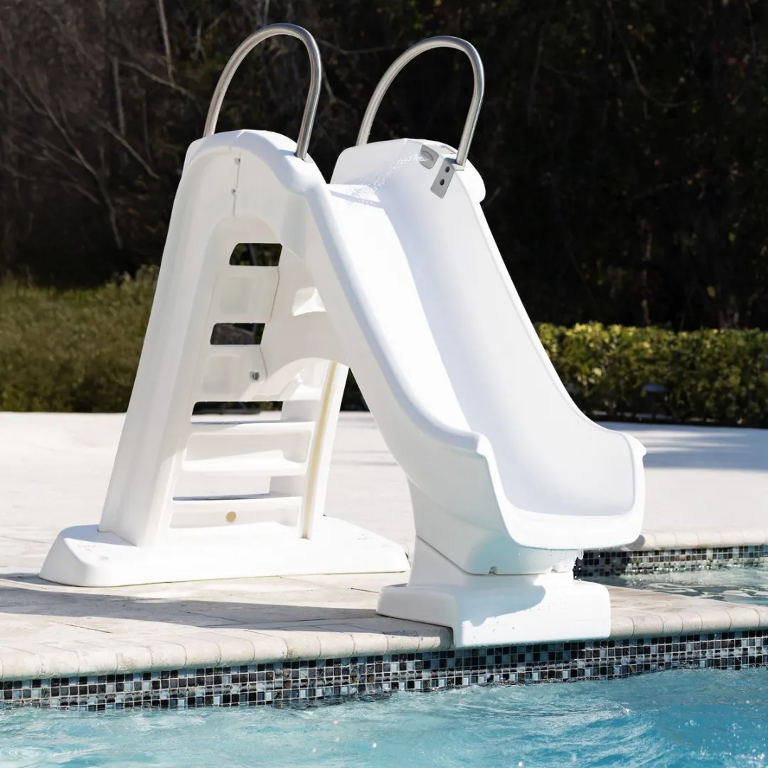 Step2 Vero Poolside Zwembad Glijbaan 120cm - Wit