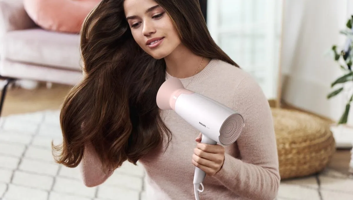 Philips 3000 BHD300/10 Föhn - 1600W - Roze/Wit