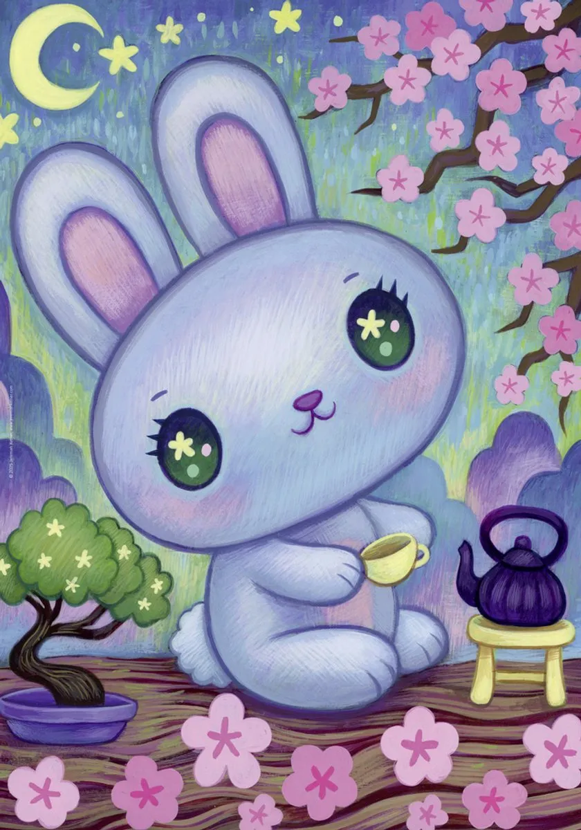 Heye Bunny Zen Garden Puzzel 500 Stuks