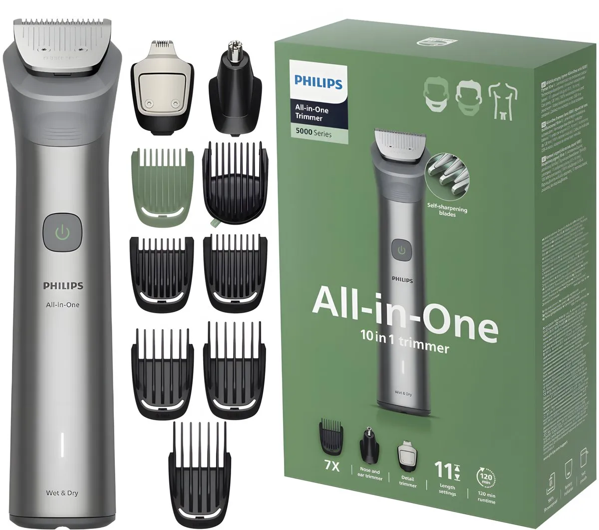 Philips Multigroom Series 5000 MG5921/15 Baard- & Bodytrimmer