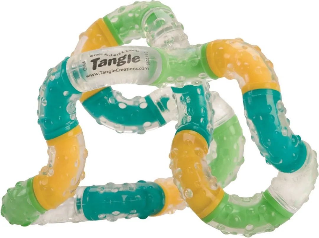 Tangle Relax Therapy Groen Geel Fidget Toy