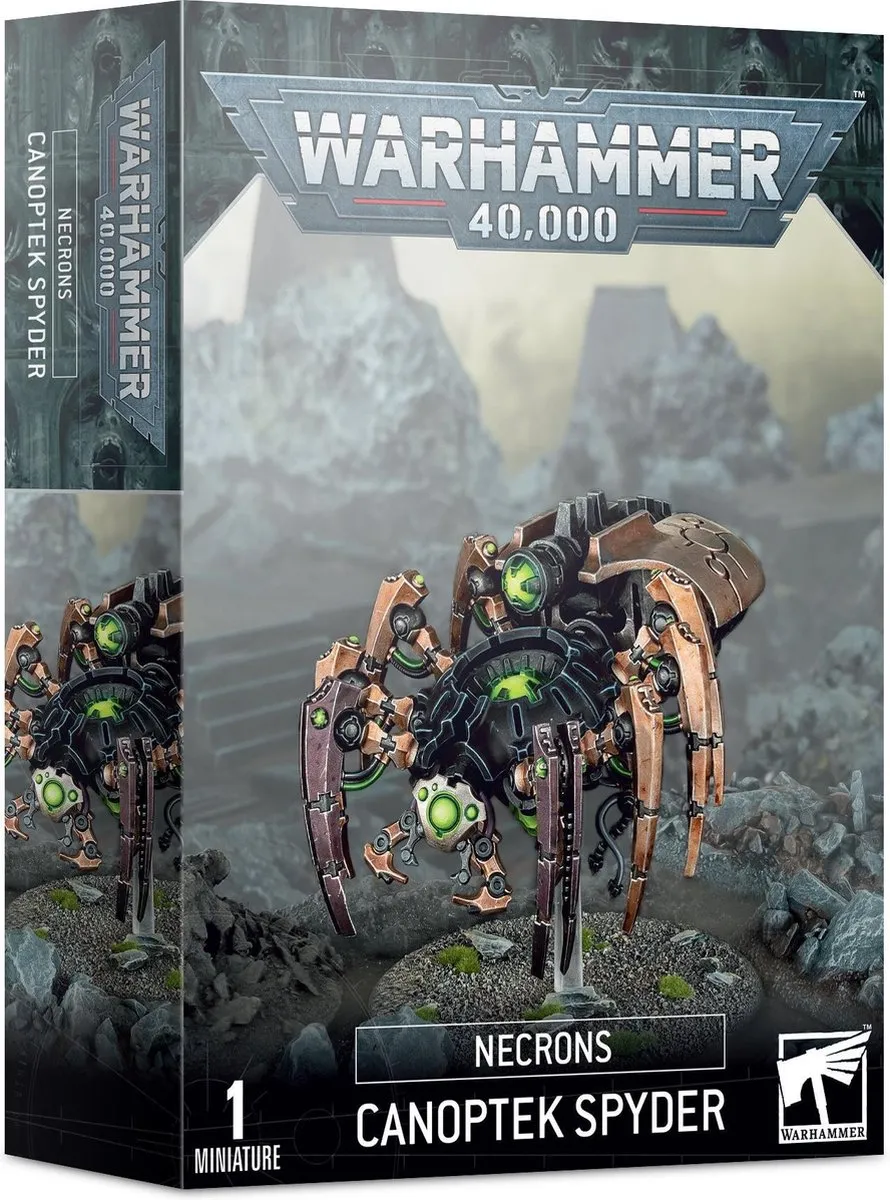 Games Workshop Warhammer Necron Canoptek Spyder 49-16