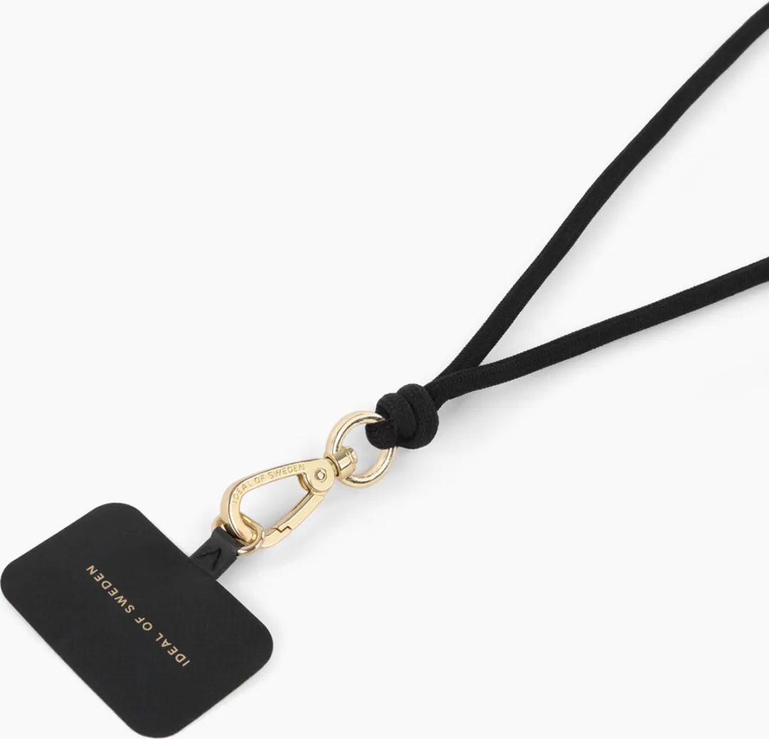 iDeal of Sweden Cord Phone Strap IDCDSSI23-01 - Telefoonkoord - Zwart