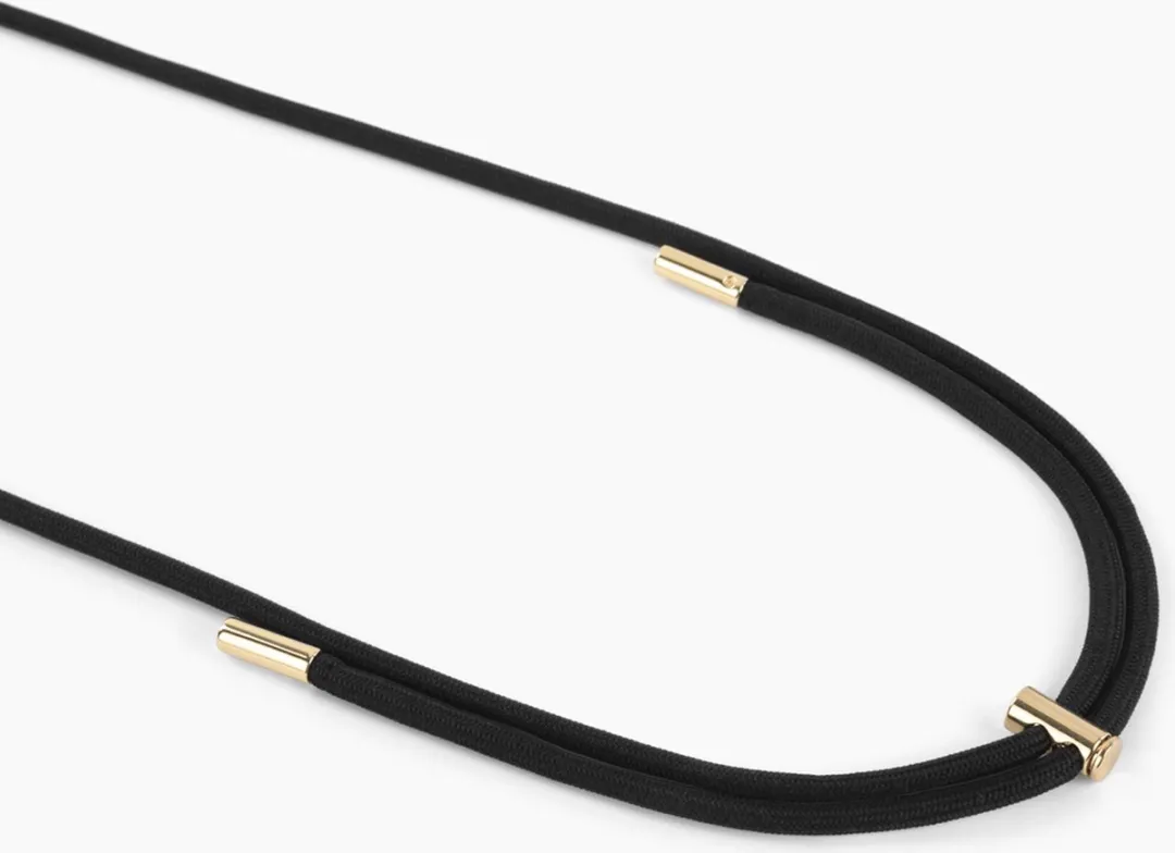 iDeal of Sweden Cord Phone Strap IDCDSSI23-01 - Telefoonkoord - Zwart - afbeelding 6 van 6