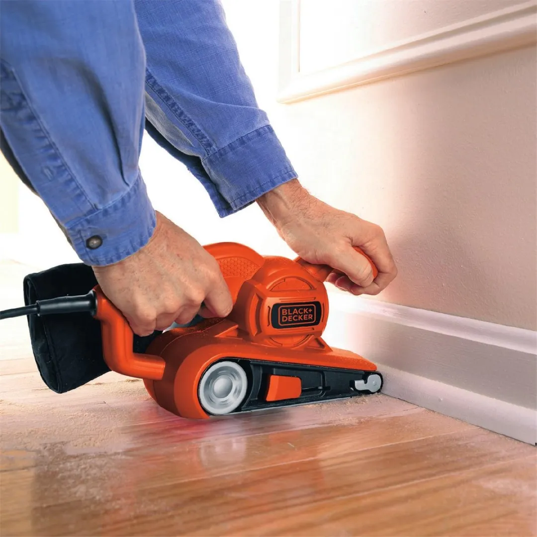 BLACK+DECKER 720W 75mmx457mm bandschuurmachine - KA86-QS