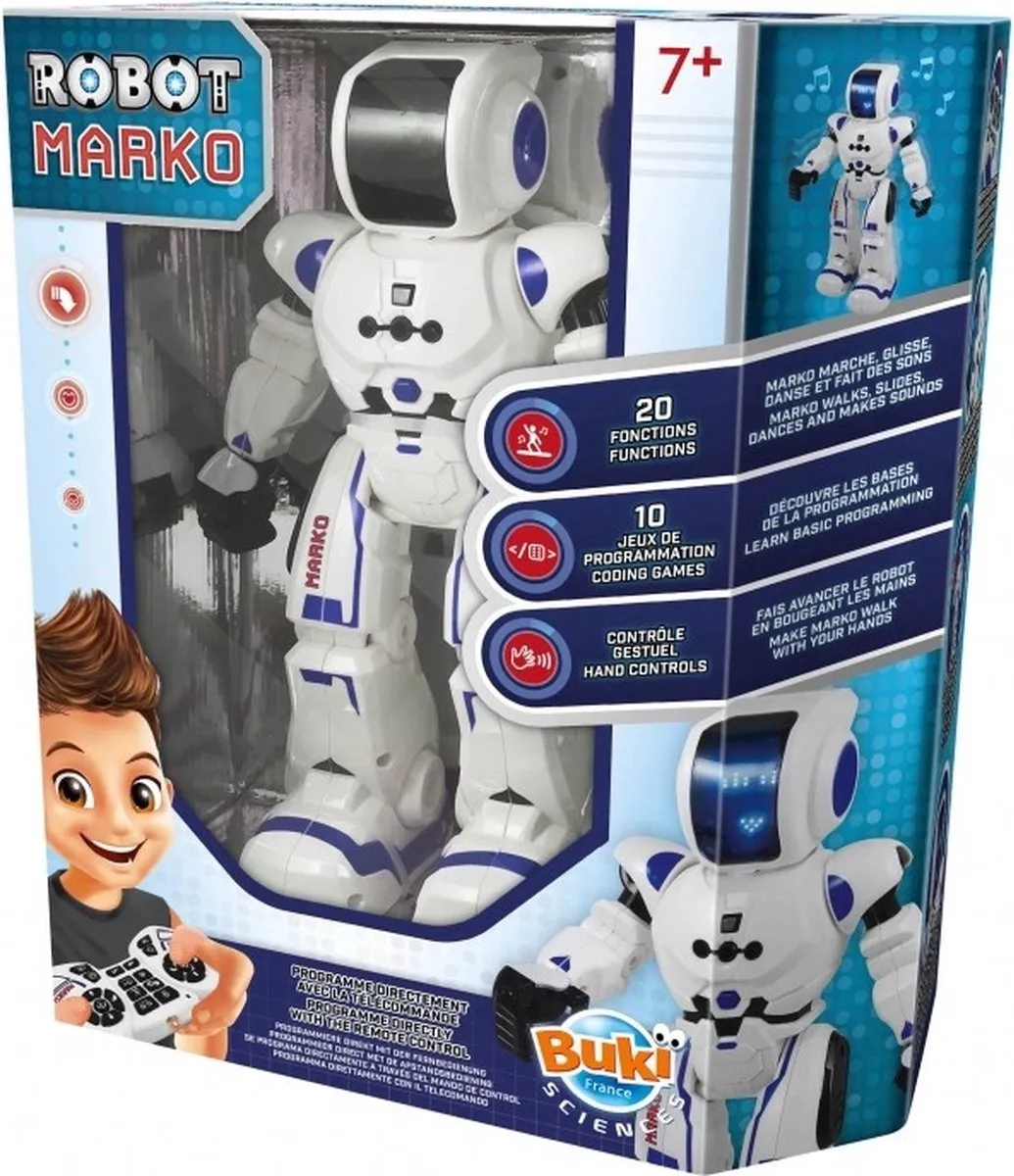 Buki Robot Marko BU7601 Speelgoedrobot - Meerkleurig
