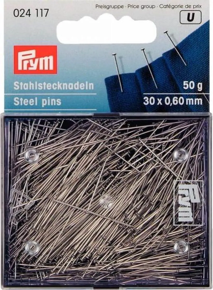 Prym Spelden N°6 EF Staal - 50 gram
