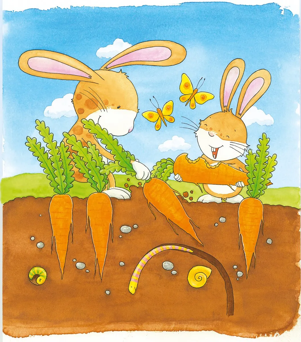 Goki Vegetable Patch Puzzle 53 Stuks - Multicolor