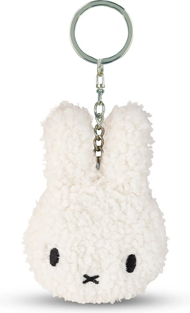 Bon Ton Toys Nijntje Tiny Teddy Sleutelhanger - Wit Recycled