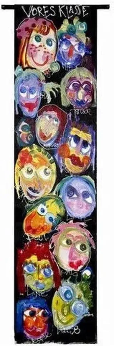 Creativ Company Canvas Op Rol - Multicolor 5m