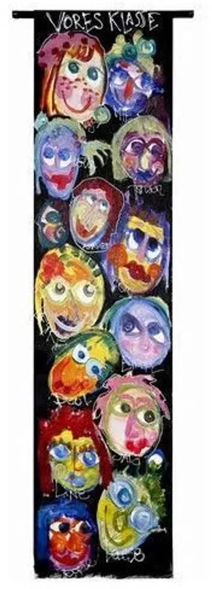 Creativ Company Canvas Op Rol - Multicolor 5m