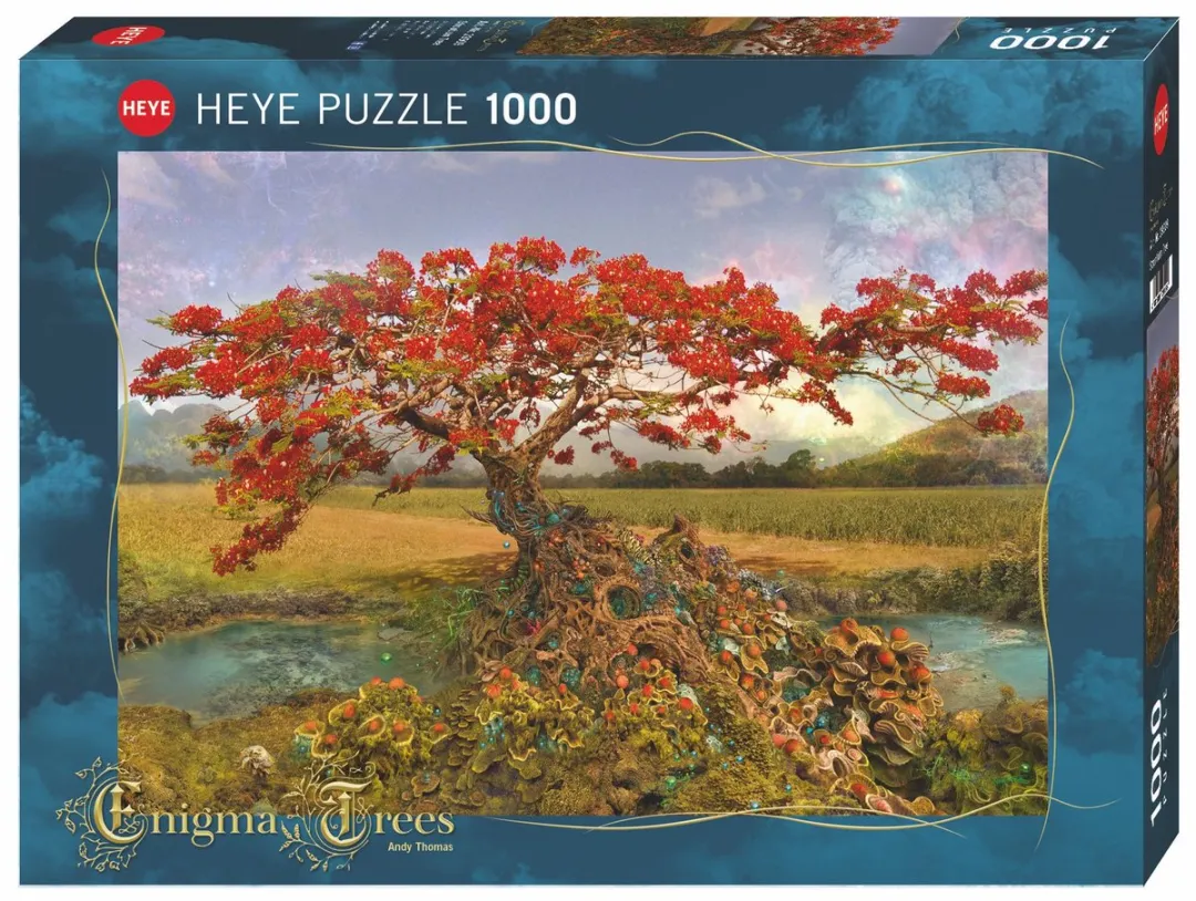 Heye Strontium Tree Puzzle 1000 Stuks - Multicolor